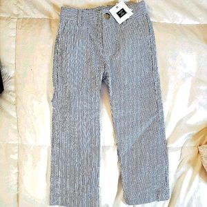 NWT Janie & Jack Boys Seersucker Pants